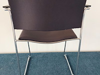 1 x vintage bureaustoelen fritz hansen kevi - design jörgen rasmussen - afbeelding 2 van  7