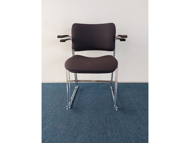1 x vintage bureaustoelen fritz hansen kevi - design jörgen rasmussen - afbeelding 6 van  7