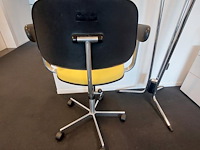 1 x vintage bureaustoelen fritz hansen kevi - design jörgen rasmussen - afbeelding 4 van  4