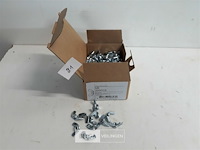 1 x vleugelmoer verzinkt m 6 200 stuks - afbeelding 1 van  3