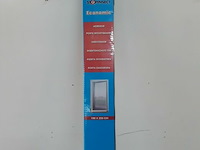 1 x vliegendeur zelfbouwpakket wit max 100x220cm - afbeelding 2 van  3