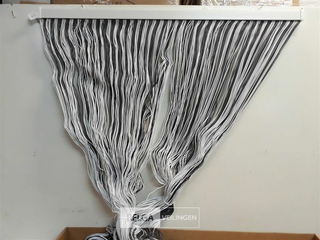 1 x vliegengordijn spaghetti linten 100x210 cm - afbeelding 1 van  3