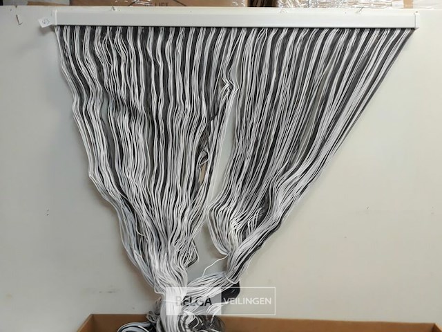 1 x vliegengordijn spaghetti linten 100x210 cm - afbeelding 1 van  3