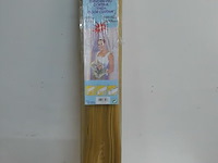 1 x vliegengordijn zware pvc linten beige 90x220 cm - afbeelding 2 van  3