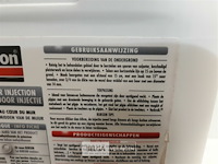 1 x vochtwering door injectie 20 l rubson - afbeelding 3 van  3