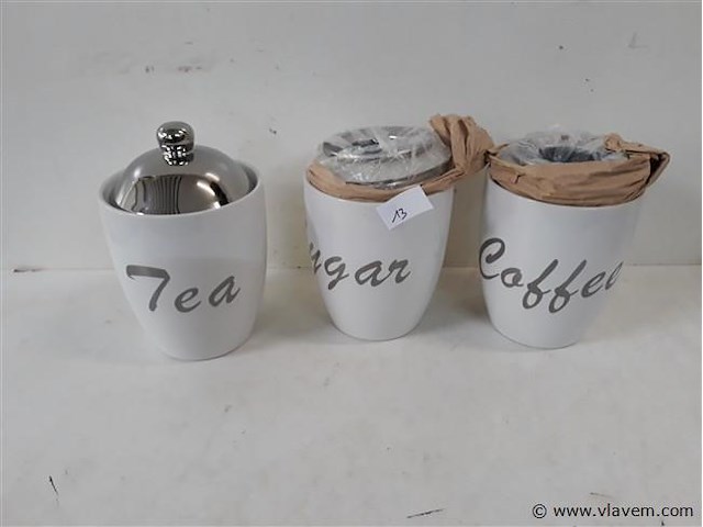 1 x voorraadpot set 3 - afbeelding 1 van  2