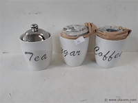 1 x voorraadpot set 3