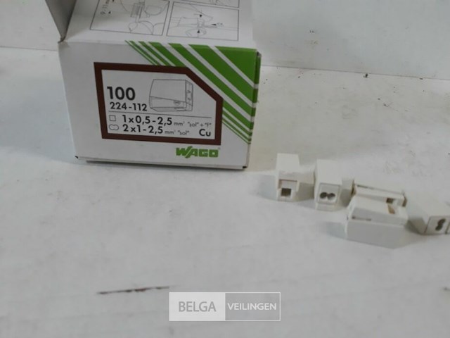 1 x wago drukklem 1x0,5-2,5 of 2x1-2,5 mm 100 stuks - afbeelding 3 van  3