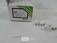 1 x wago drukklem 1x0,5-2,5 of 2x1-2,5 mm 100 stuks - afbeelding 3 van  3