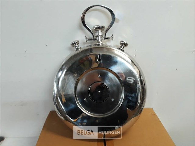 1 x wandklok rond 38cm oxfort street - afbeelding 3 van  3