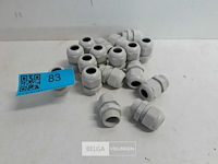 1 x wartel pg16 grijs 17 stuks - afbeelding 1 van  3