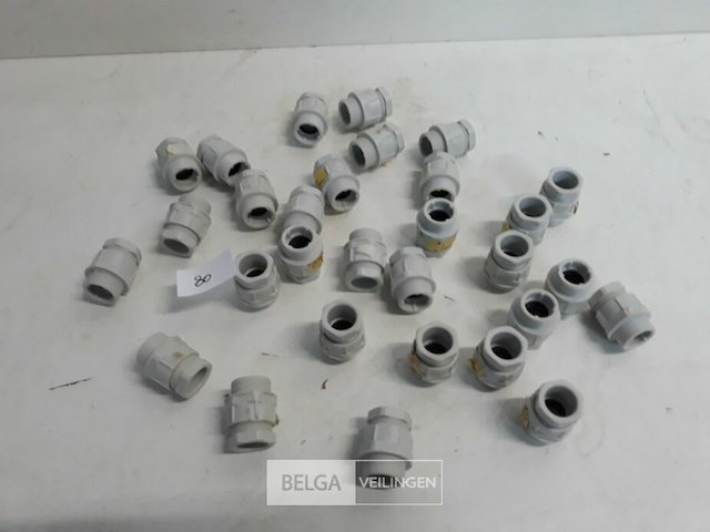 1 x wartel pg16 grijs 30 stuks - afbeelding 2 van  3