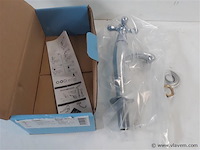 1 x wastafel kraan chrome koud water - afbeelding 2 van  2