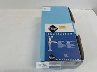 1 x wastafel kraan chrome koud water - afbeelding 1 van  3