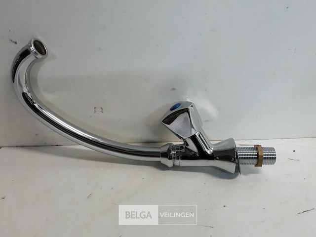 1 x wastafel kraan hoge beugel showmodel - afbeelding 3 van  3