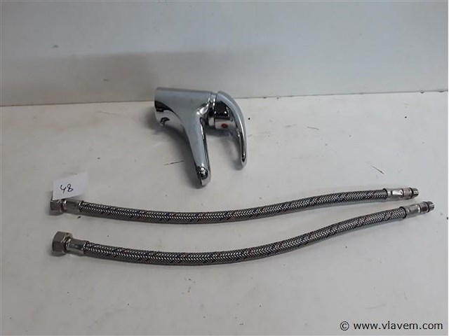 1 x wastafel kraan showmodel - afbeelding 1 van  2