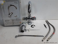 1 x wastafel kraan thermostaat chrome - afbeelding 2 van  2