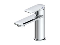 1 x wastafelkraan chrome - afbeelding 1 van  1
