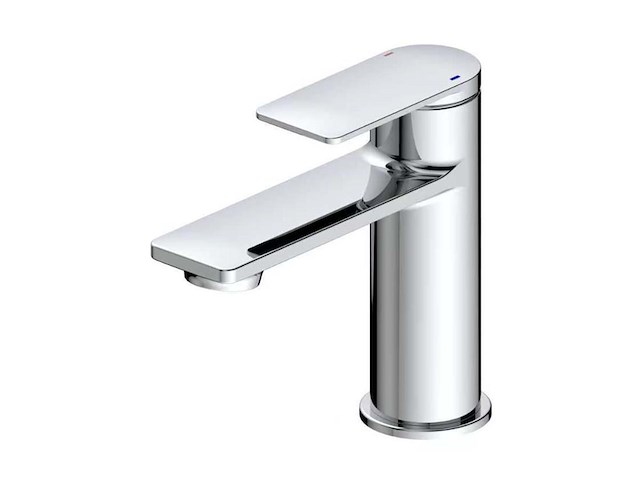 1 x wastafelkraan chrome - afbeelding 1 van  1