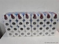 1 x wc papier 3 laags 64 rollen - afbeelding 1 van  2
