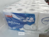 1 x wc papier 3 laags 64 rollen - afbeelding 3 van  3