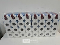 1 x wc papier 3 laags 64 rollen - afbeelding 2 van  3