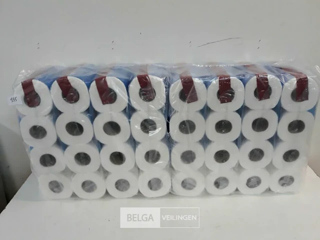 1 x wc papier 3 laags 64 rollen - afbeelding 2 van  3