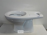 1 x wc pot porselein onderaansluiting - afbeelding 1 van  3