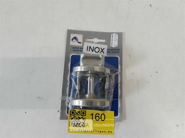 1 x wc sluiting inox - afbeelding 2 van  3