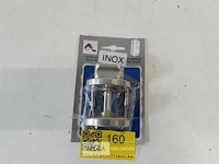 1 x wc sluiting inox - afbeelding 2 van  3