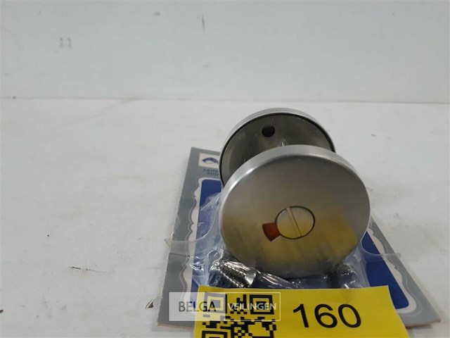 1 x wc sluiting inox - afbeelding 3 van  3