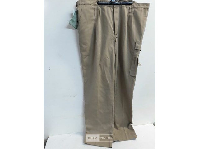 1 x werkbroek beige fristads 60 - afbeelding 1 van  3