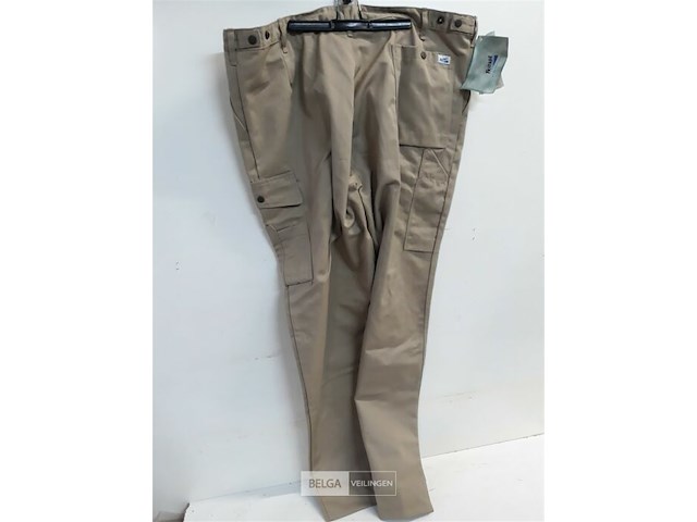 1 x werkbroek beige fristads 62 - afbeelding 3 van  3