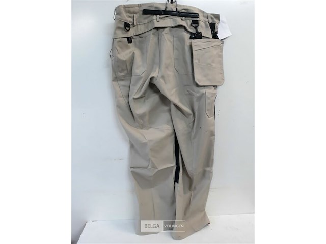 1 x werkbroek beige havep 58 - afbeelding 3 van  3