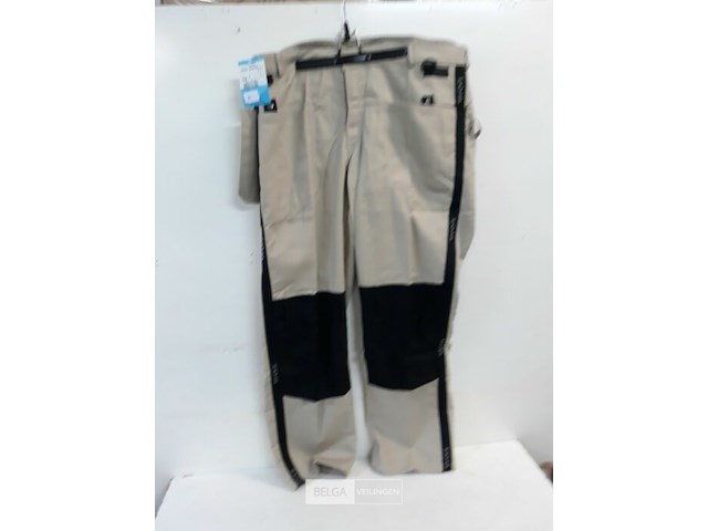 1 x werkbroek beige havep 58 - afbeelding 2 van  3