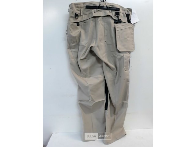 1 x werkbroek beige havep 58 - afbeelding 3 van  3