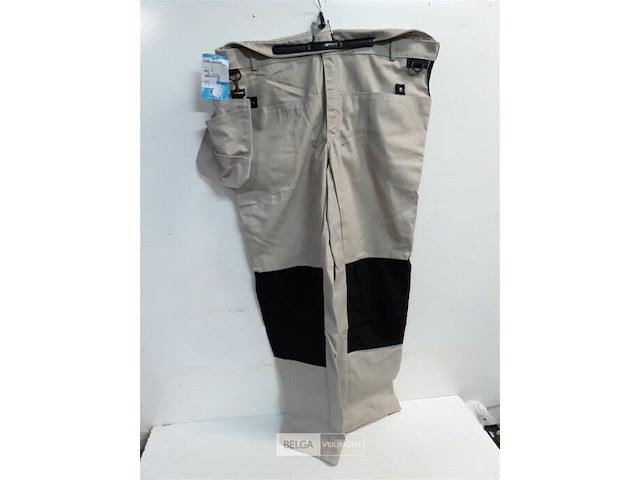 1 x werkbroek beige havep 62 - afbeelding 2 van  3
