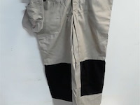 1 x werkbroek beige havep 62