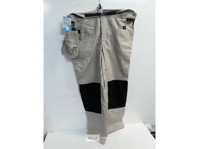 1 x werkbroek beige havep 62 - afbeelding 2 van  3