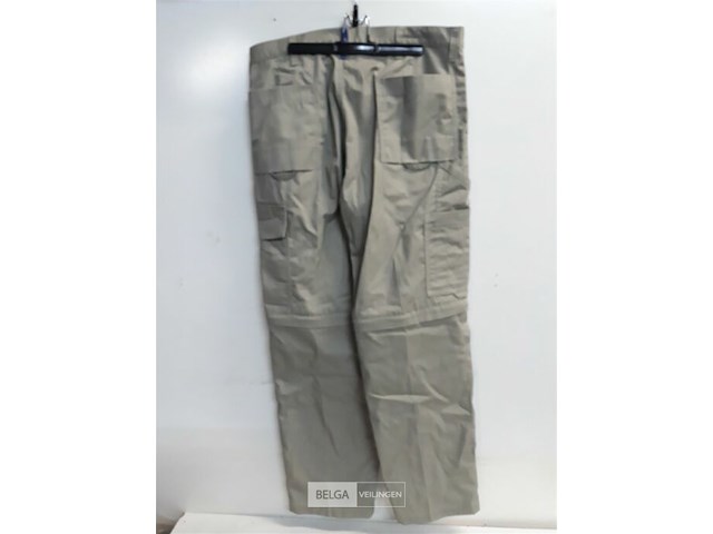 1 x werkbroek beige pro-job 48 - afbeelding 3 van  3