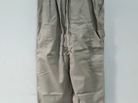 1 x werkbroek beige safe worker 54 - afbeelding 3 van  3