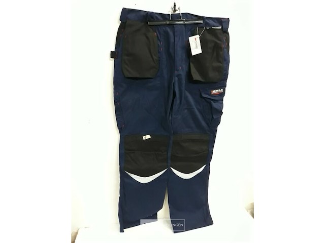 1 x werkbroek blauw cofra 58 - afbeelding 1 van  3