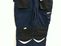 1 x werkbroek blauw cofra 58 - afbeelding 2 van  3