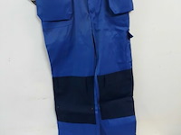 1 x werkbroek blauw havep 60 - afbeelding 2 van  3