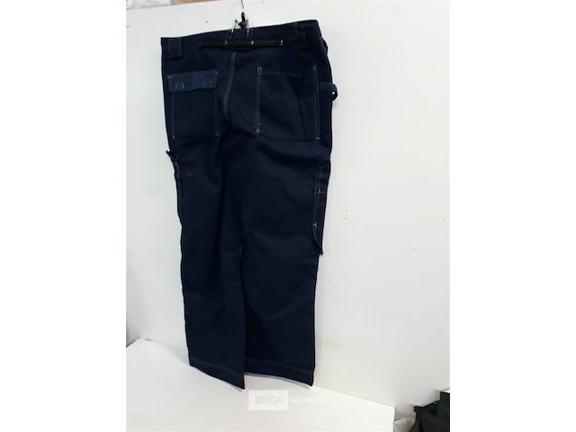 1 x werkbroek blauw jmp 58 - afbeelding 3 van  3
