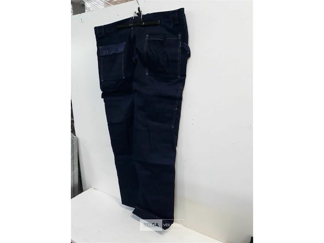 1 x werkbroek blauw jmp 60 - afbeelding 3 van  3