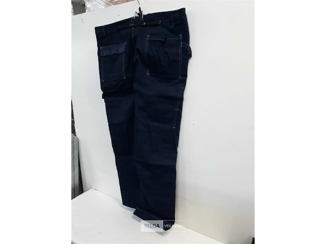 1 x werkbroek blauw jmp 60 - afbeelding 3 van  3