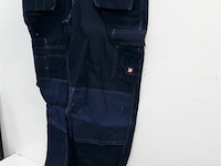 1 x werkbroek blauw jmp 62