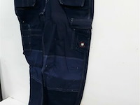 1 x werkbroek blauw jmp 62 - afbeelding 1 van  3