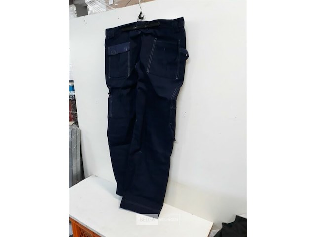 1 x werkbroek blauw jmp 62 - afbeelding 3 van  3